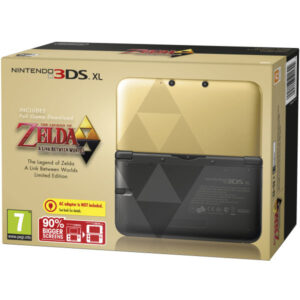 Nintendo 3DS XL Zelda: A Link Between Worlds Limited Edition videoconsola portátil 12,4 cm (4.88″) Pantalla táctil Wifi Negro, Oro