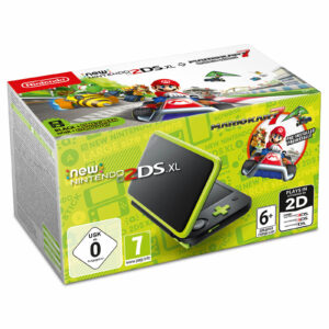 Nintendo New 2DS XL + Mario Kart 7 Bundle videoconsola portátil 12,4 cm (4.88″) Pantalla táctil Wifi Negro, Verde