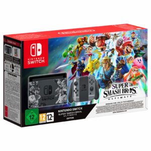Nintendo Switch Super Smash Bros. Ultimate Edition videoconsola portátil 15,8 cm (6.2″) 32 GB Pantalla táctil Wifi Gris
